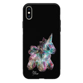 iPhone XS Max unicorn suojakuoret - Musta - Noora Kämppi - Ei